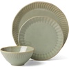 image:imageOneida 896892 Artisanal Stripe Green 12 Piece Dinnerware Set Service For 4