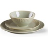 image:imageOneida 896892 Artisanal Stripe Green 12 Piece Dinnerware Set Service For 4