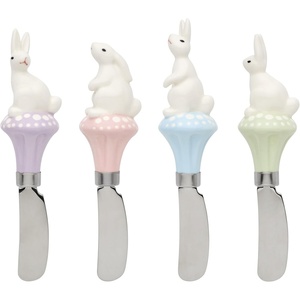 image:imageOneida 898192 Bunny Hop Dinner Plates Set Of 4Cheese Spreaders
