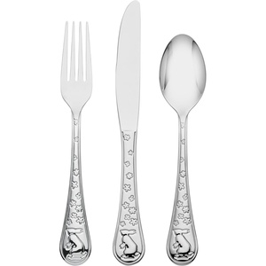 image:imageOneida 898192 Bunny Hop Dinner Plates Set Of 4Flatware Set